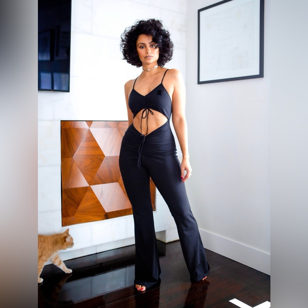 Savage X Fenty Drawstring Jumpsuit With Keyhole - image 1